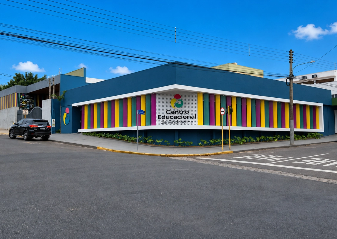 Fachada - Centro Educacional de Andradina